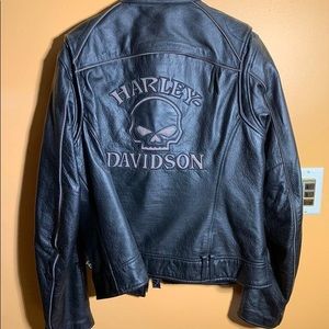 Harley Davidson Ladies Willie G Leather Jacket